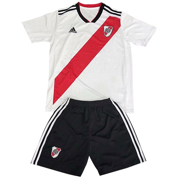 Maillot Football River Plate Domicile Enfant 2018-19 Blanc